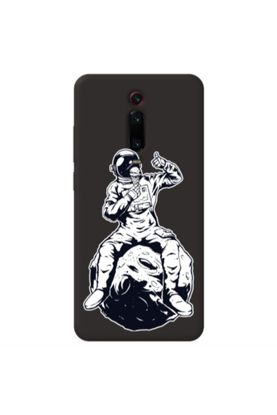 Other Xiaomi Mi 9T Pro ice cream in space Black Colored Silicone TPU Θήκη