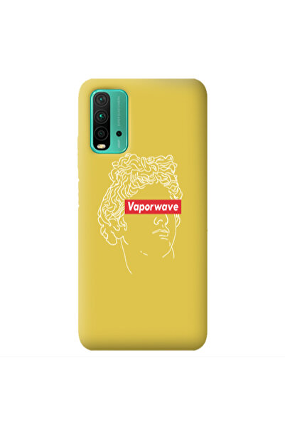 Other Xiaomi Poco M3 Vaporwave Yellow Colored Silicone TPU Θήκη