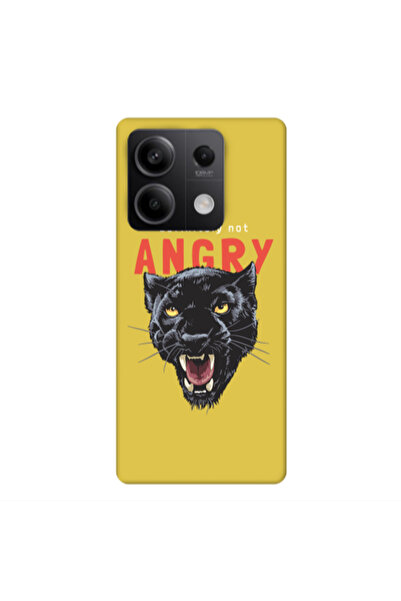 Other Xiaomi Redmi Note 13 5G Pointed teeth Yellow Colored Silicone TPU Θήκη