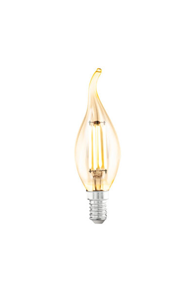 OEM Bec vintage LED Eglo E14 4W, glob lumânare decorativă, durată viață 15.000 h