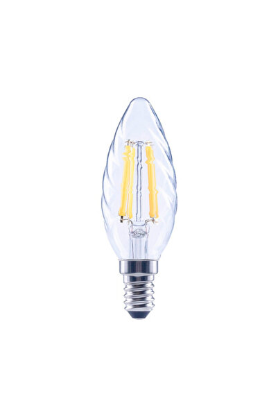 OEM Bec LED variabil Flair E14 5,5W 806 lumeni, glob clar lumânare rotită, lu...