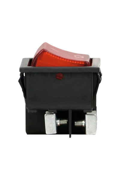 OEM Buton întrerupător cu LED, On/Off, 230 V, roșu/negru
