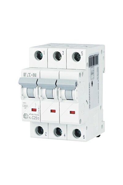 OEM Disjunctor electric modular Eaton xPole Home 3P 25A 4,5kA, curba C