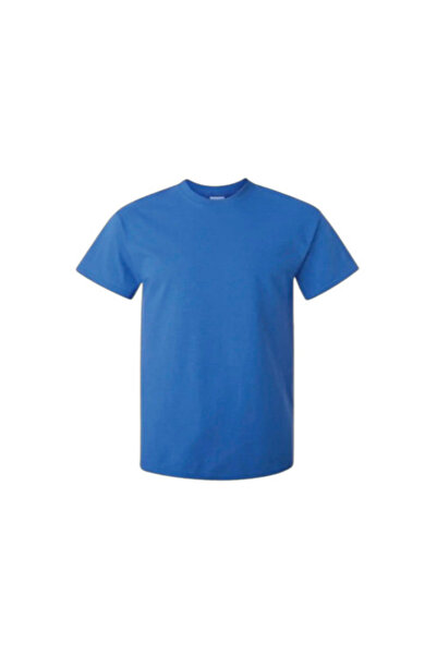 OEM Tricou la baza gâtului DCT Indus din bumbac albastru, mărimea L