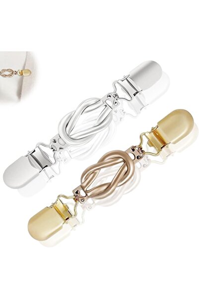Arabest 2pcs Tight Strap Clips, Vintage Waist Tight Clips,Easy to Attach and ...