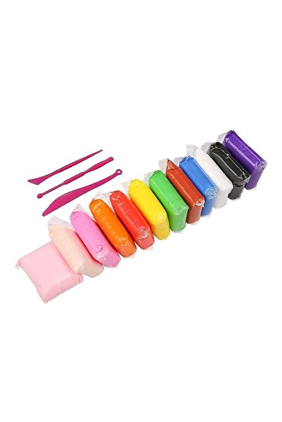 BATS Südor Super Soft Kil Zıplayan Oyun Hamuru 12 Renk Set 85 gr + 3 Modellem...