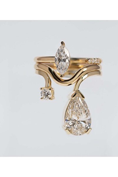 Venus Design Steel Tilda Ring (Adjustable)