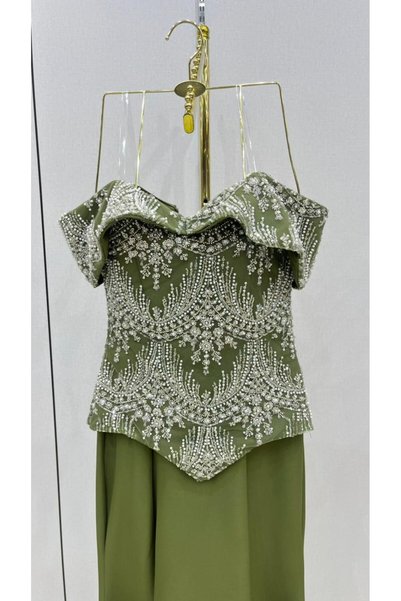 Ahlaa mawda Elegant embroidered evening dress