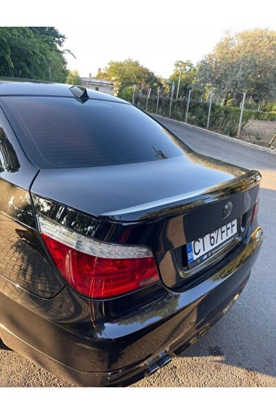 BMW Σπόιλερ Χείλους Πορτμπαγκάζ E60 – Μοντέλο Σχεδιασμού M5, Γυαλιστερό Μαύρο