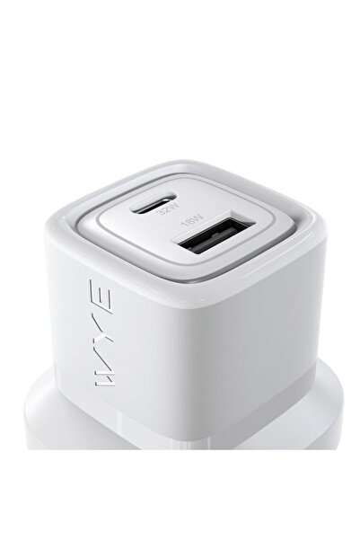 Generic WYE Y-PA8-2 32W Dual Port Fast Charger | USB-C & USB-A Adapter | GaN ...