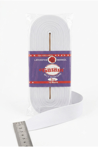 RuzgarHome 3 Cm Lastik Eşofman-Bel-Etek 10 Metre