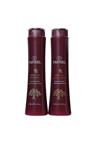 pasteel Bekj Paftil Argan: Shampoo 400 ml and Conditioner 400 ml for Dry and ...