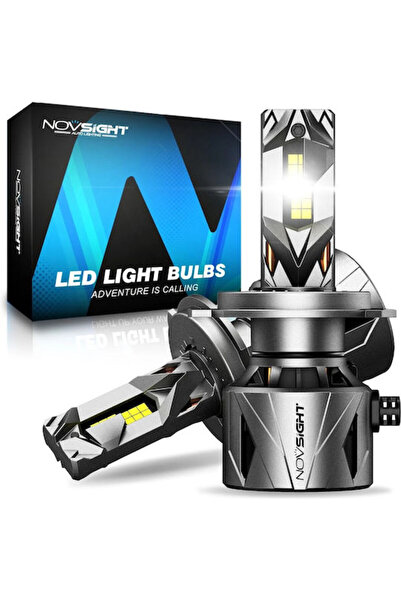 NOVSIGHT Λάμπες Αυτοκινήτου A500 H4 / HB2 Canbus LED 6500K Ψυχρό Λευκό 120W 2...