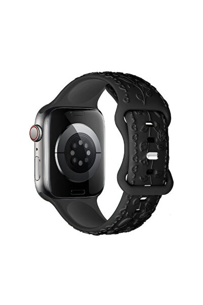 hoco. Hoco Λουράκι Σιλικόνης Μαύρο (για Apple Watch 38/40/41/42mm)