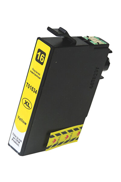 Premium Συμβατό Inkjet για Epson, T1634, 11.6ml, κίτρινο