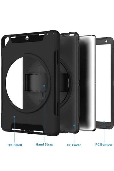 ELTRAZONE Case for iPad 10.2 inch, Shockproof, Impact Resistant, Rugged with ...