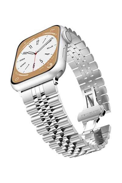 ELTRAZONE Compatible with Apple Watch Band Series 5 44mm 42mm, Stainless Stee...