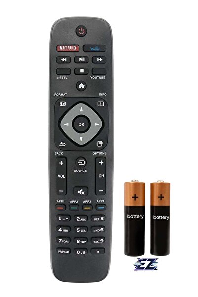 ELTRAZONE New Remote Control Compatible with Philips LED Smart HD TV URMT39JH...