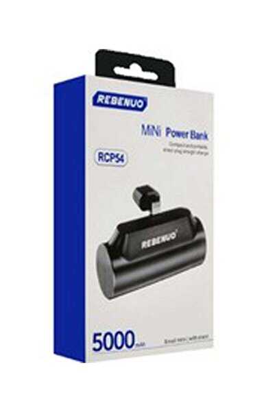 REBENUO Mini Power Bank 5000mAh Portable Charger, Ultra-Compact USB Type-C Ex...