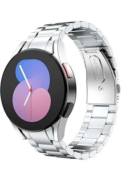 ELTRAZONE Premium Silver Stainless Steel Metal Band for Samsung Galaxy Watch ...