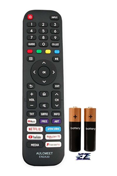 ELTRAZONE جهاز تحكم عن بعد بديل EN2A30 مناسب لتلفزيون هايسنس 4K HDR طراز 43A7...