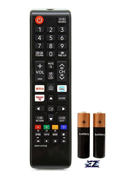 ELTRAZONE جهاز تحكم عن بعد BN59-01315B لتلفزيون سامسونج UHD 4K مع بطارية