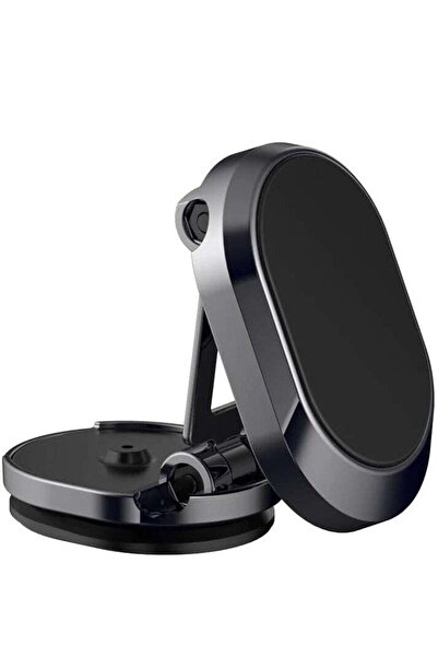 ELTRAZONE Magnetic Car Phone Holder – Foldable Dashboard Cell Phone Mount wit...