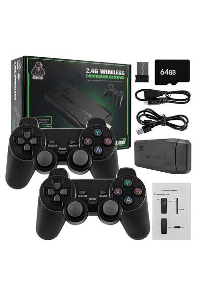 ELTRAZONE M8 Wireless HDMI High-Definition Game Console Built-in 10000+ Games...