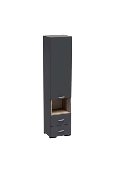 Adore Dulap soldat Toscana, Antracit, 50x42x222 cm