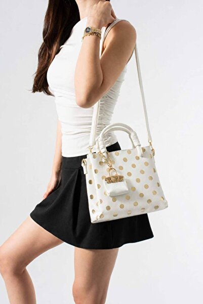 Çanta Trend New Season Polka Dot Women's Charm Shoulder Bag