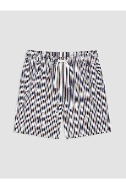 LC Waikiki Rmz Gi̇yi̇m Farkiyla Short Length Striped Men's Swim Shorts