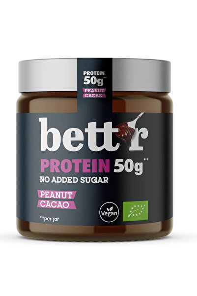 BETTR Crema proteica de arahide si cacao bio 250g