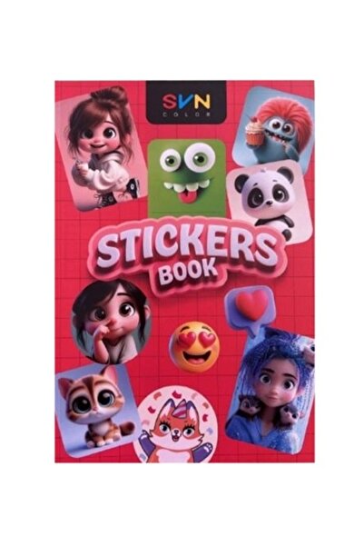 Seven سلسلة كتب ملصقات Svn: 4 كتب أنشطة بالملصقات