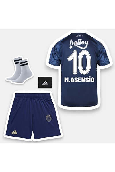 Quaxram M.Asensio-10 Fênêrbâhç'ê 26-27 Yeni Sezon 4'lü Set Çocuk Futbol Forma...