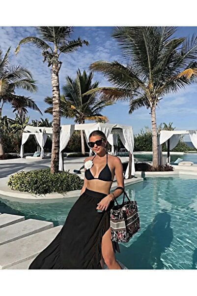 nuriçgiyim Elysian Design Bikini Pareo Set