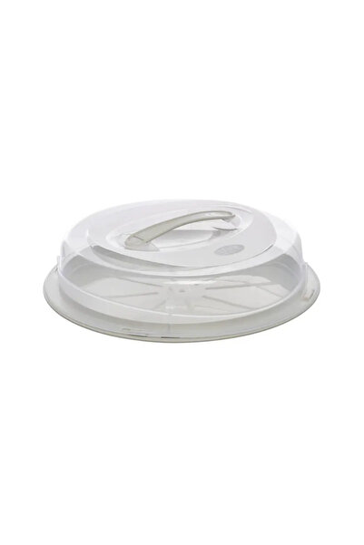 5five Simple Smart Cake stand with lid Morsey, plastic, beige, 33 x 9 cm