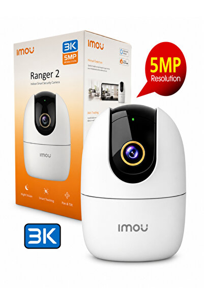 Imou Indoor Camera Imou 5Mp Model Ipc-K2En-5R1W - Ranger2 5Mp Wifi Pt Camera