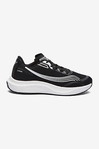 Campus Men JARVIS Yoga Max Lace-Up Running Shoes-Black