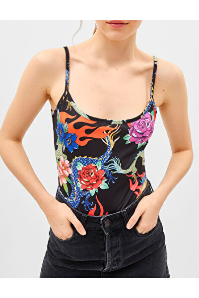 Evendi Bodysuit, Black