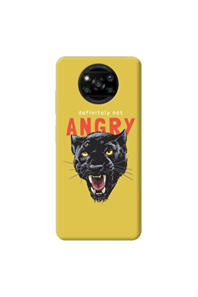 Other Xiaomi Poco X3 /X3 Pro Pointed teeth Yellow Colored Silicone TPU Θήκη