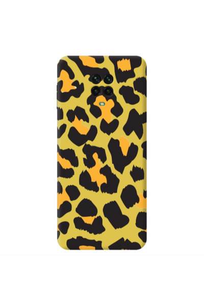 Other Xiaomi Redmi Note 9 Pro Yellow leopard Yellow Colored Silicone TPU Θήκη