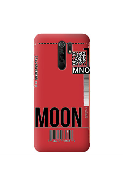 Other Xiaomi Redmi 9 A ticket to the moon Red Colored Silicone TPU Θήκη