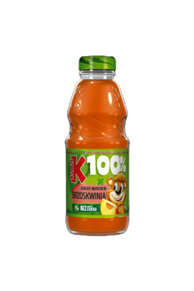 Generic Brand Kubus 100% suc de morcov și piersică de mare 300 ml