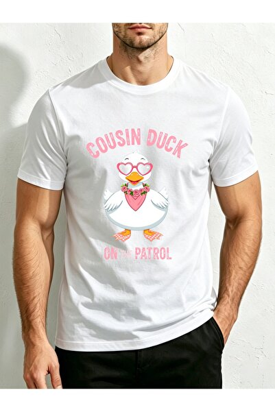 12 Teknoloji Cute Cartoon, Men's T-Shirt, Cousin On The Patrol, Spring Summer...