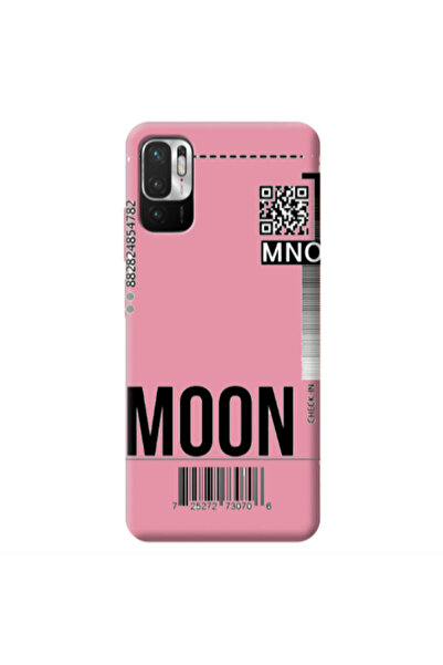 Other Xiaomi Redmi Note 10 Pro 5G A ticket to the moon Pink Colored Silicone ...