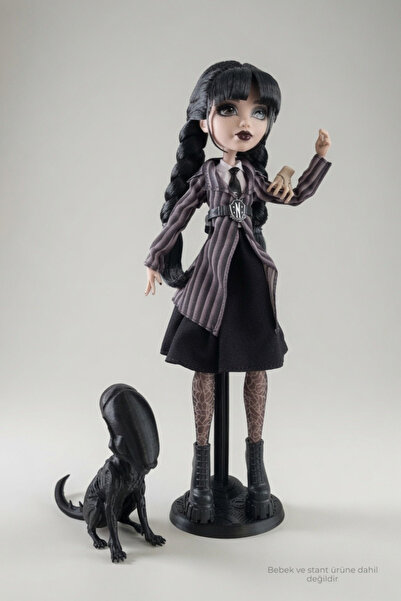 tredblock Monster High Bebek Uyumlu Alien Pet Figür - Gotik Canavar Dekor