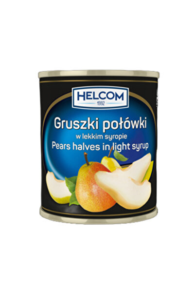 Helcom Pere conservate in sirop usor, HELCOM, 820 g, 460 g dupa scurgere