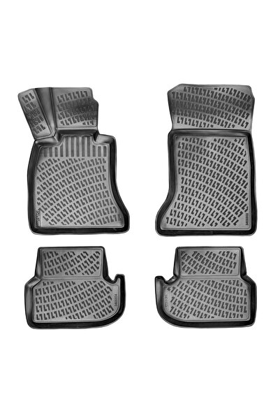 Umbrella Set de covorașe auto din cauciuc tip tavă pentru BMW Seria 5 F10 fac...