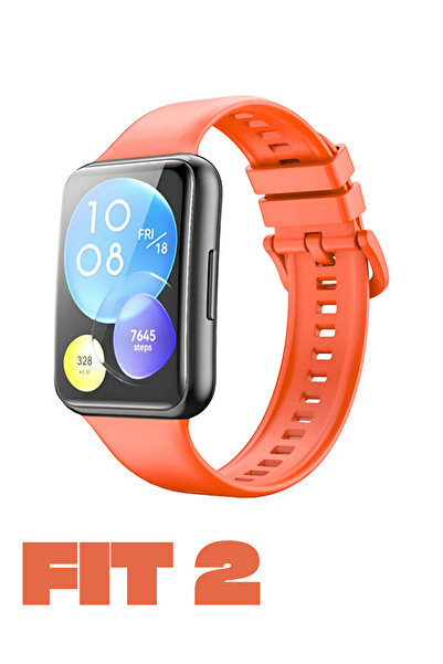 PSGT Huawei Watch Fit 2 Uyumlu Akıllı Saat Kordon Band Serisi Klasik Kordon S...