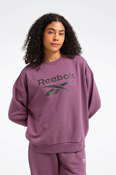 Reebok New Id Reg Crew Purple Women's Sweatshirt